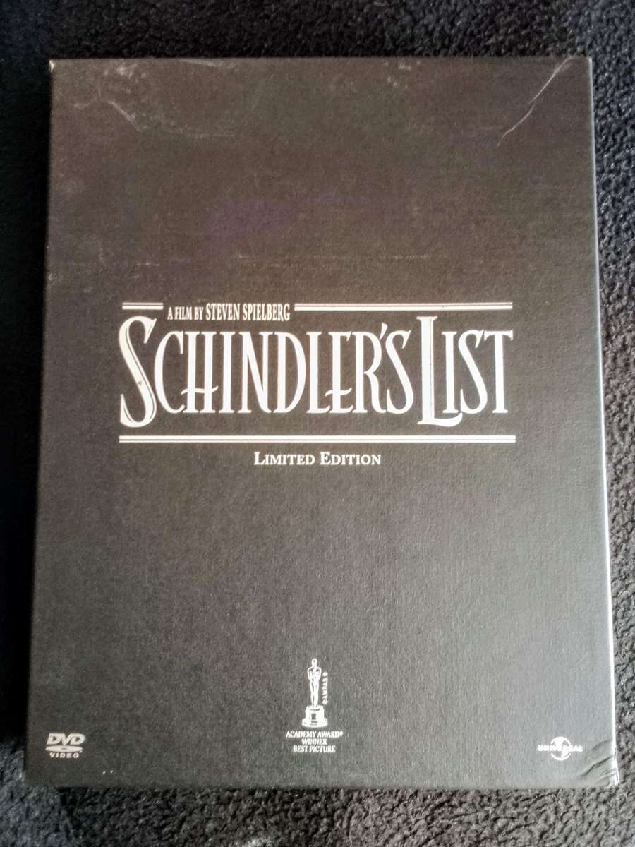 Schindlers List Anniversary DVD box import (Liam Neeson)