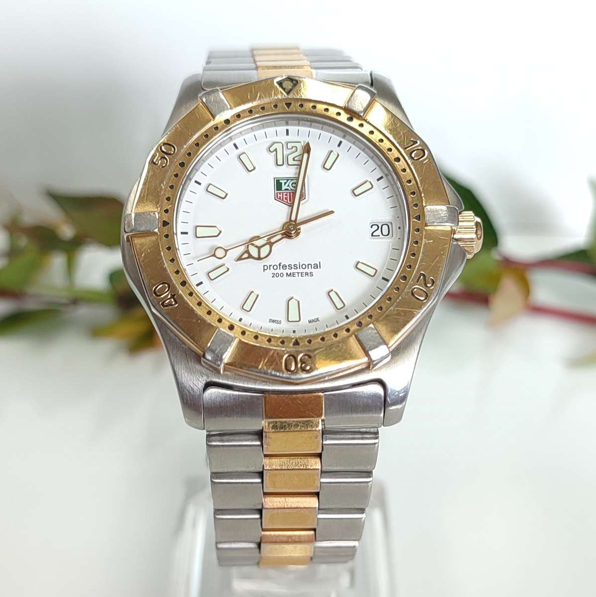 Two Tone Tag Heuer Professional 2000