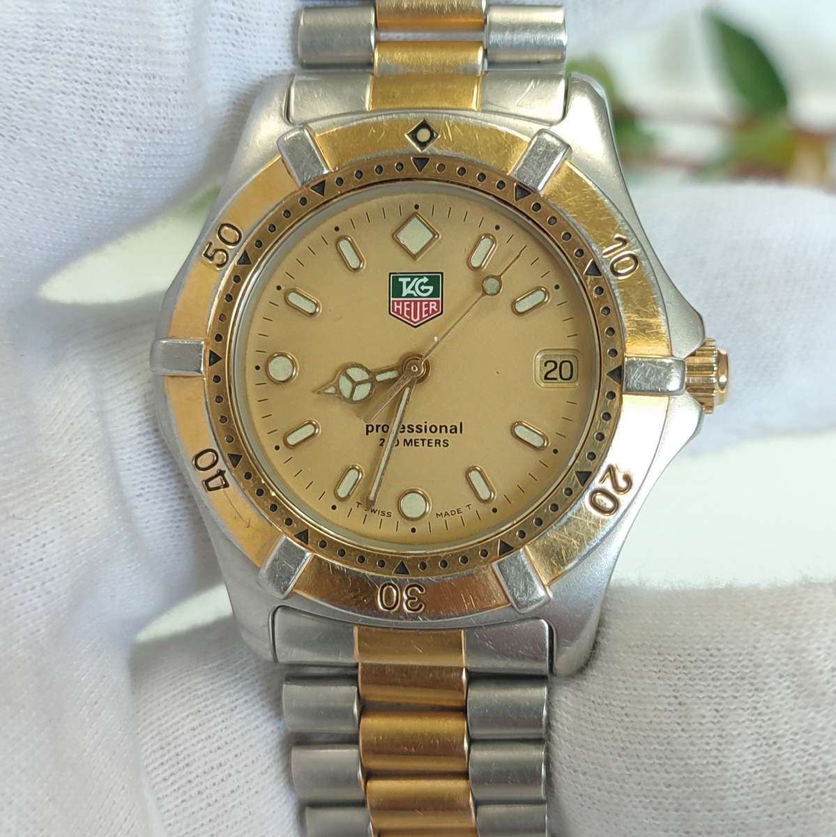 Tag Heuer Professional Two Tone (Pre Owned) WE 1120 R