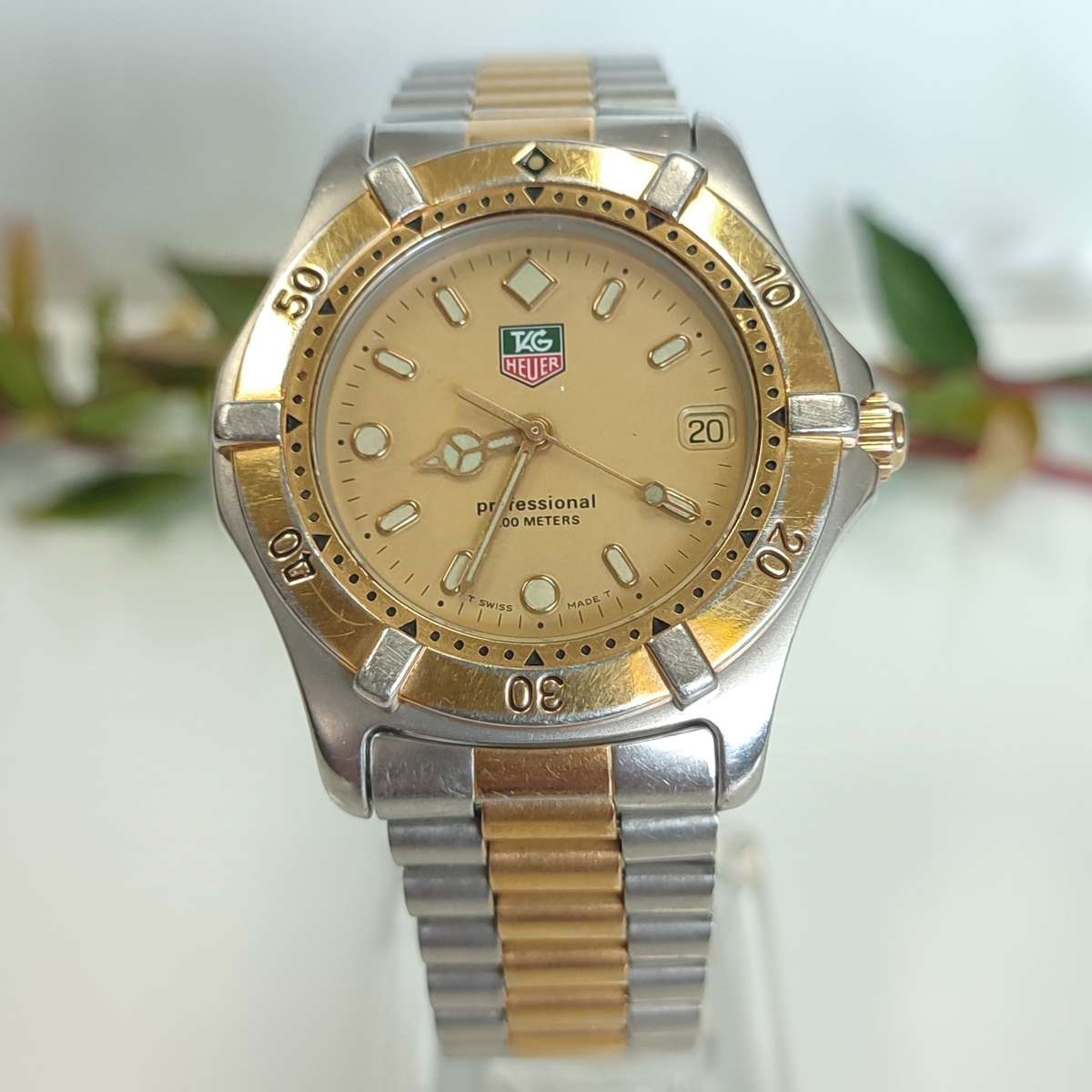 Tag Heuer Professional Two Tone (Pre Owned) WE 1120 R