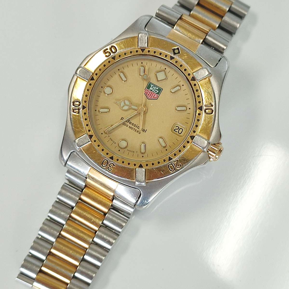 Tag Heuer Professional Two Tone (Pre Owned) WE 1120 R