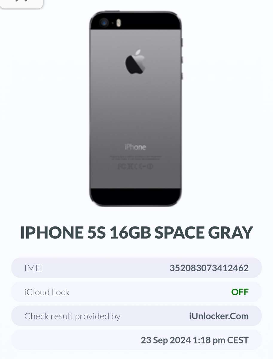 Iphone 5s 16GB READ DESCRIPTION