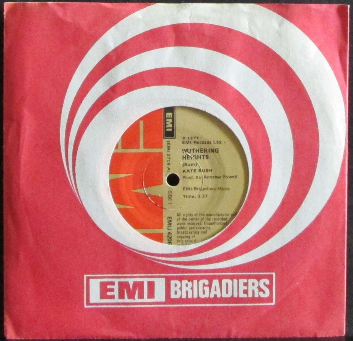 KATE BUSH - WUTHERING HEIGHTS / KITE (7 SINGLE/VINYL)