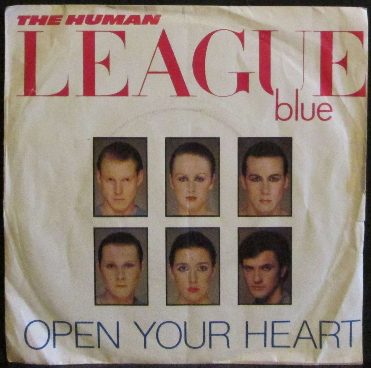 THE HUMAN LEAGUE - OPEN YOUR HEART / NON-STOP  (7 SINGLE/VINYL)