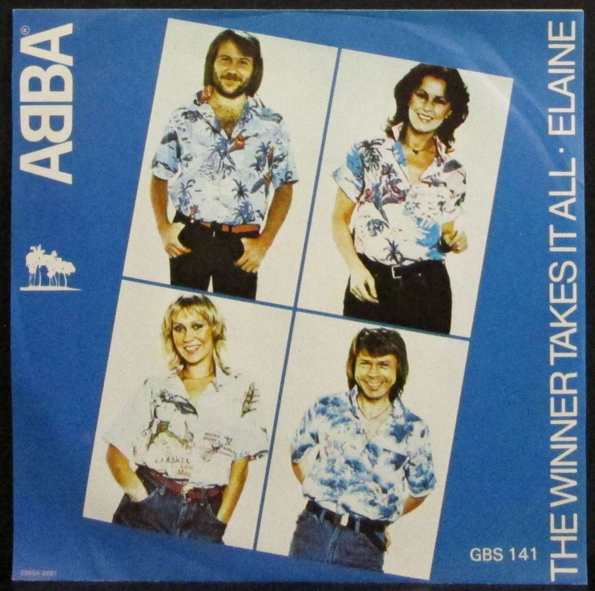 ABBA - THE WINNER TAKES IT ALL / ELAINE (7 SINGLE/VINYL)