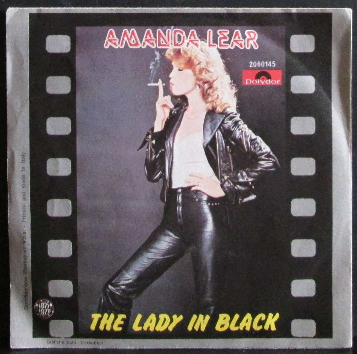 AMANDA LEAR - TOMORROW / THE LADY IN BLACK (7 SINGLE/VINYL)