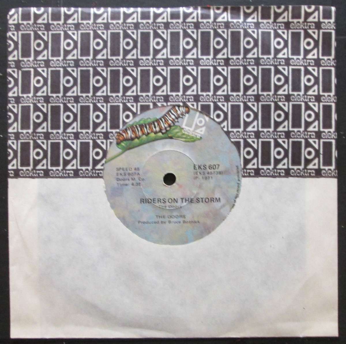 THE DOORS - RIDERS ON THE STORM / CHANGELING  (7 SINGLE/VINYL)