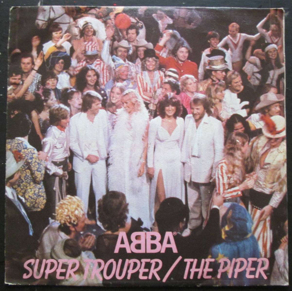 ABBA - SUPER TROUPER / THE PIPER (7 SINGLE/VINYL)
