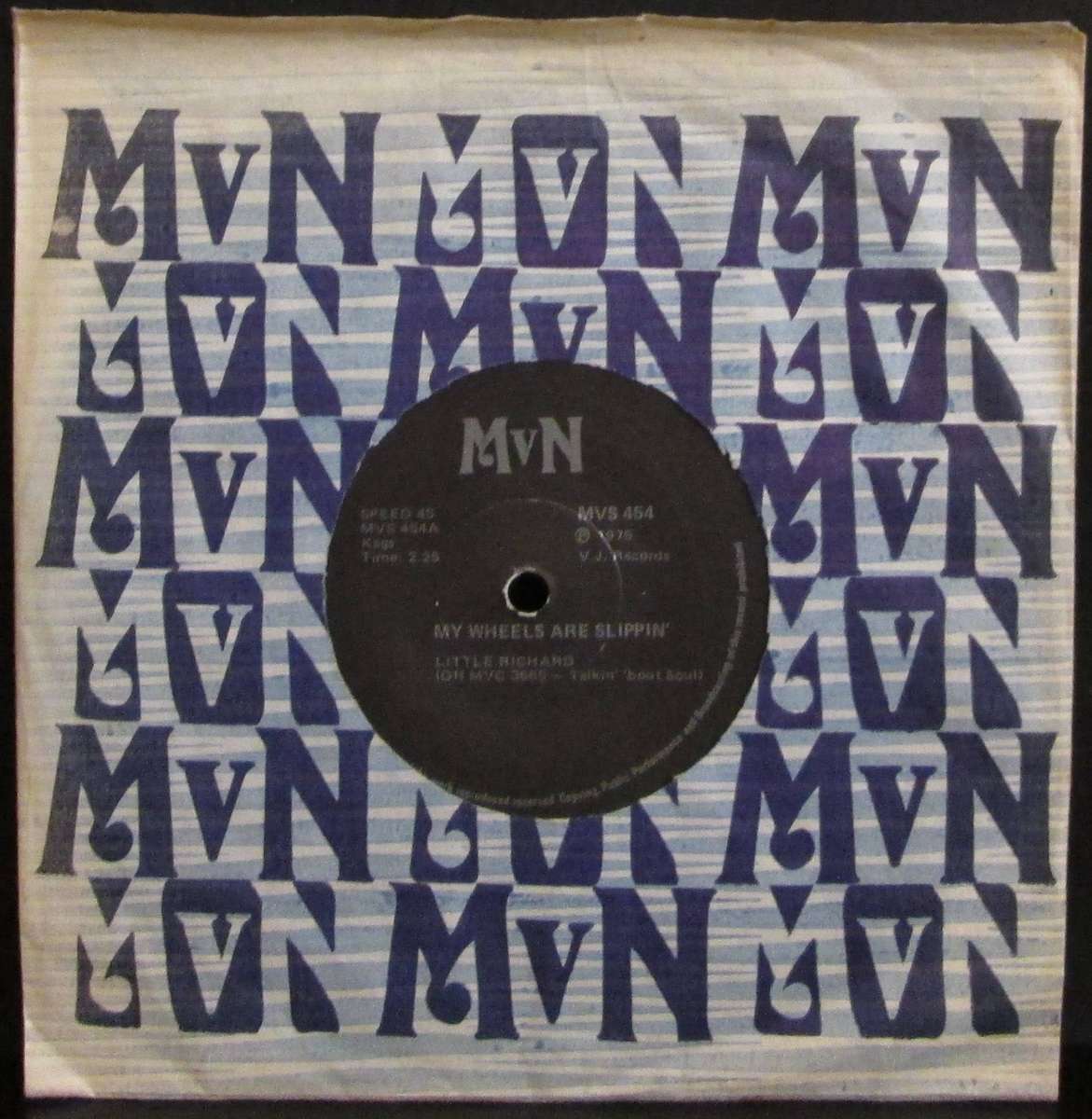 LITTLE RICHARD - MY WHEELS ARE SLIPPIN / YOU BETTER STOP(7 SINGLE/VINYL)