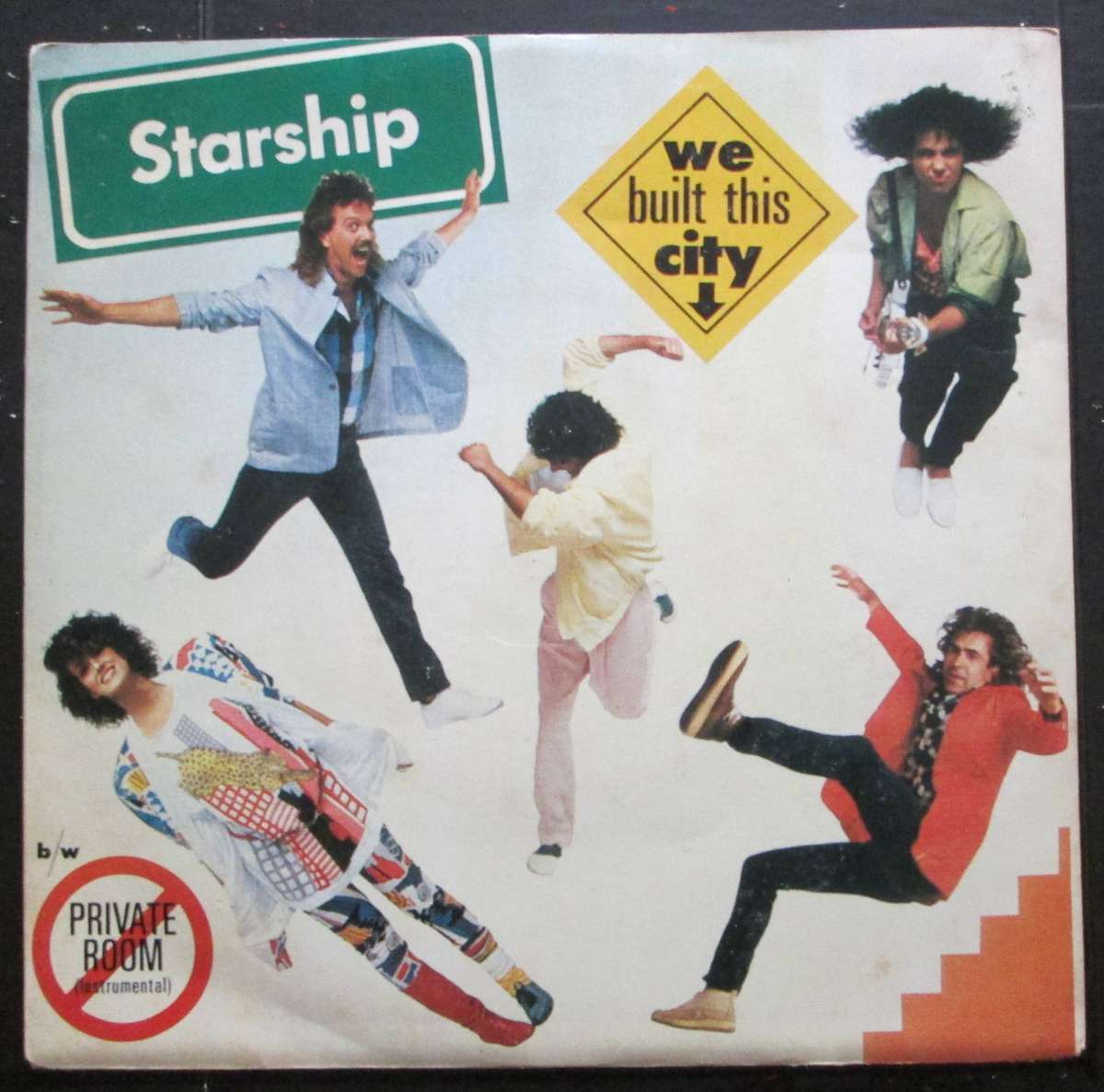 STARSHIP -  WE BUILT THIS CITY / PRIVATE  ROOM (INSTRUMENTAL) (7 SINGLE/VINYL)