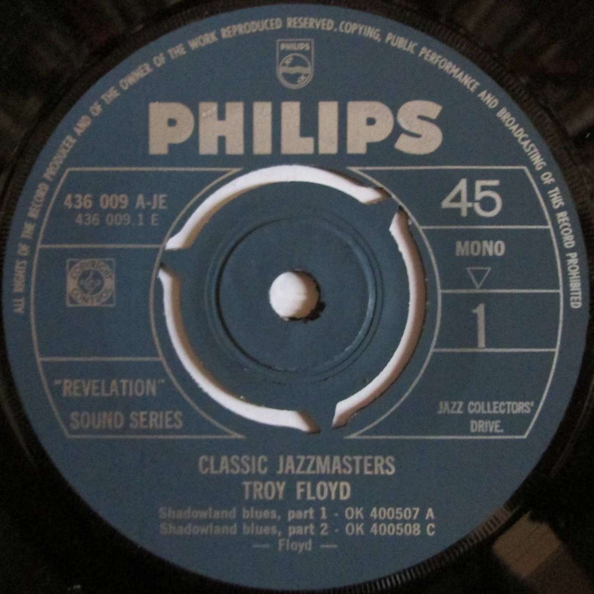 TROY FLOYD - TROY FLOYD 1928-29  (7 SINGLE/VINYL)
