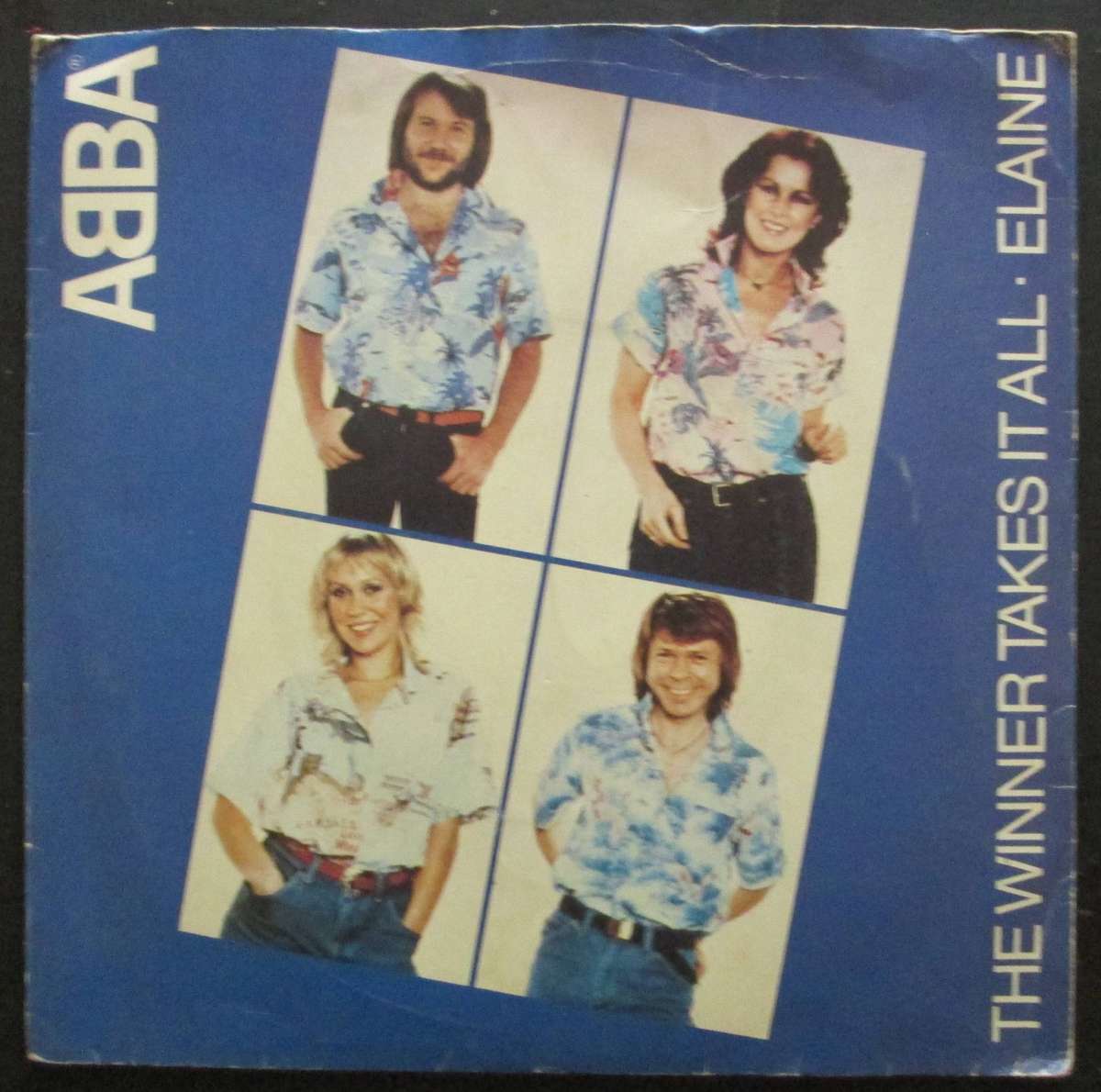 ABBA - THE WINNER TAKES IT ALL / ELAINE  (7 SINGLE/VINYL)