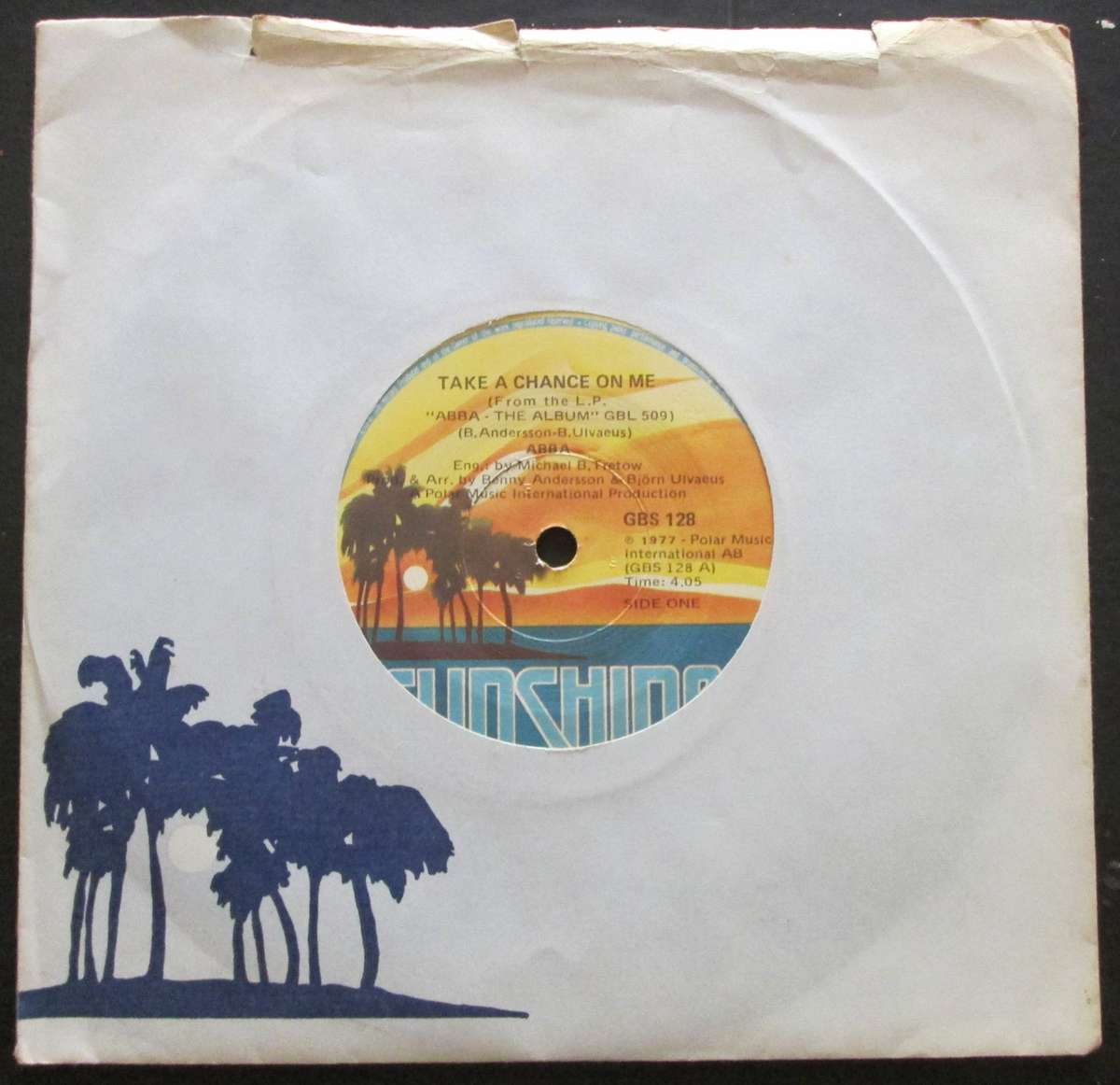 ABBA - TAKE A CHANCE ON ME / IM A MARIONETTE    (7 SINGLE/VINYL)