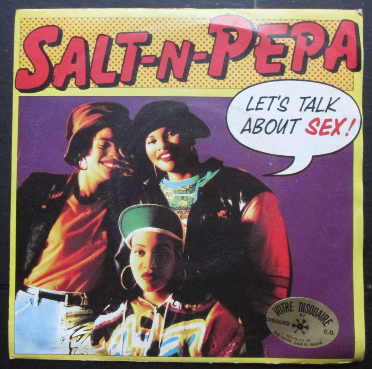 SALT-N-PEPA - LETS TALK ABOUT SEX (7 SINGLE/VINYL)