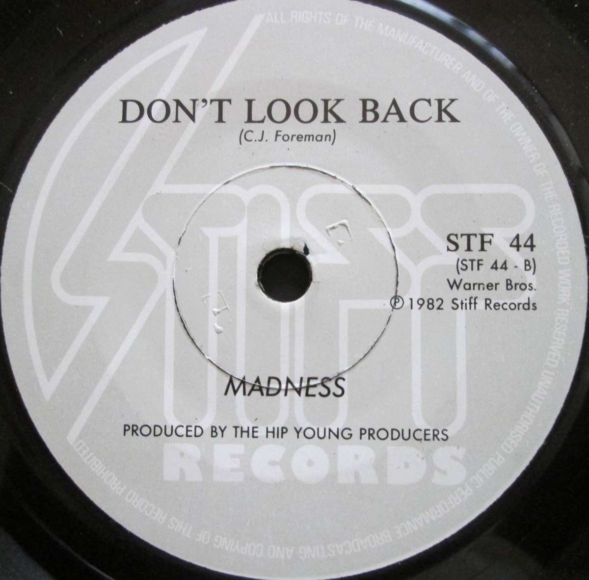 MADNESS - HOUSE OF FUN / DONT LOOK BACK (7 SINGLE/VINYL)