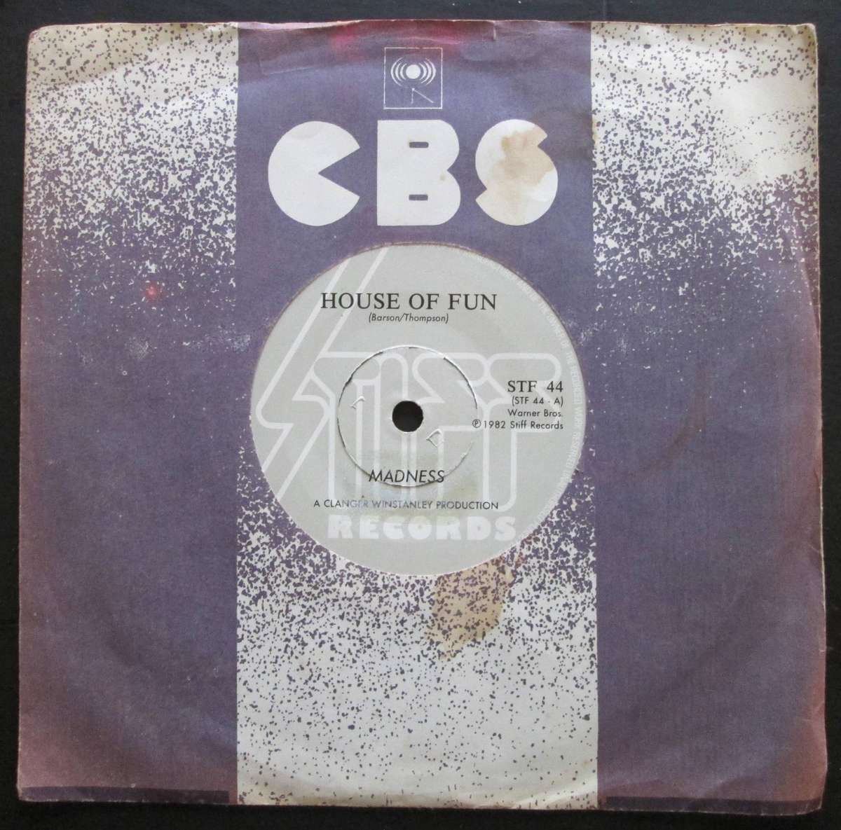 MADNESS - HOUSE OF FUN / DONT LOOK BACK (7 SINGLE/VINYL)