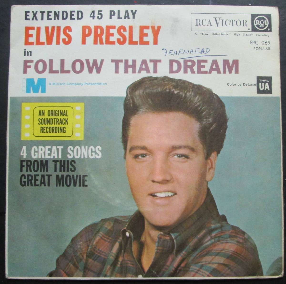 ELVIS PRESLEY - FOLLOW THAT DREAM (7 EP/VINYL)