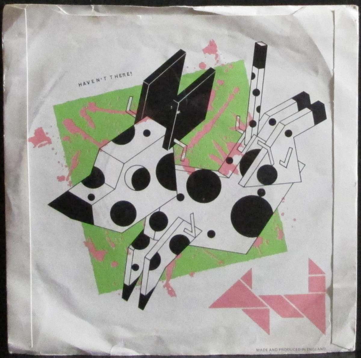 IAN DURY & THE BLOCKHEADS - HIT ME WITH YOUR RHYTHM STICK  (7 SINGLE/VINYL)