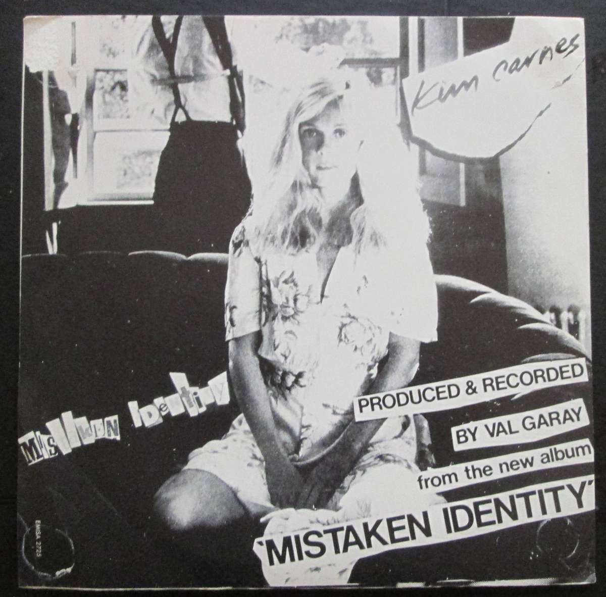 KIM CARNES - BETTY DAVIS EYES / MISS YOU TONIGHT  (7 SINGLE/VINYL)