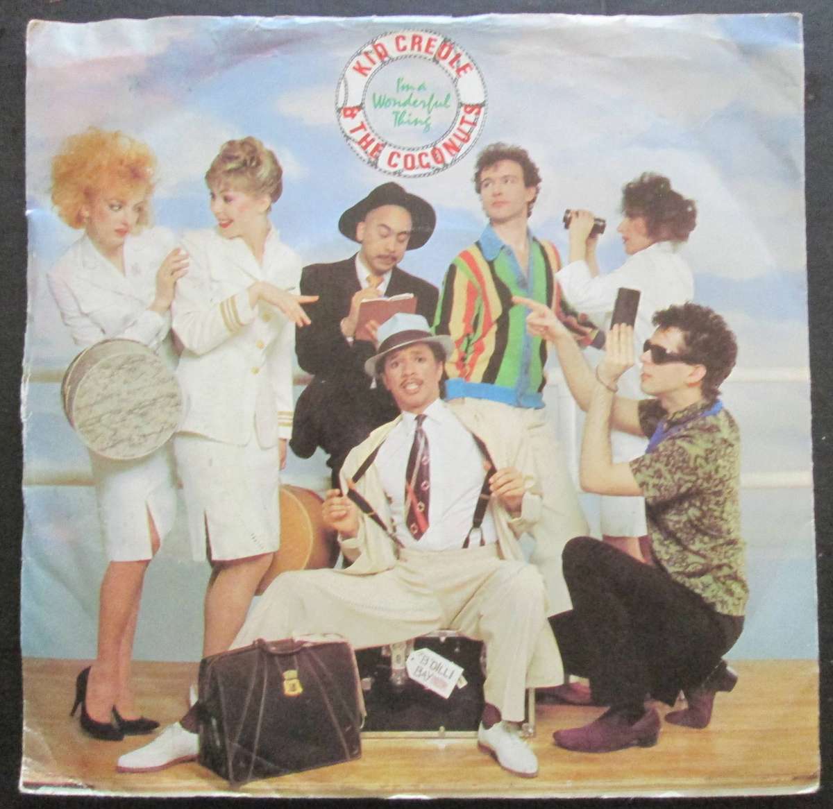 KID CREOLE & THE COCONUTS - IM A WONDERFUL THING (BABY) / TABLE MANNERS  (7 SINGLE/VINYL)