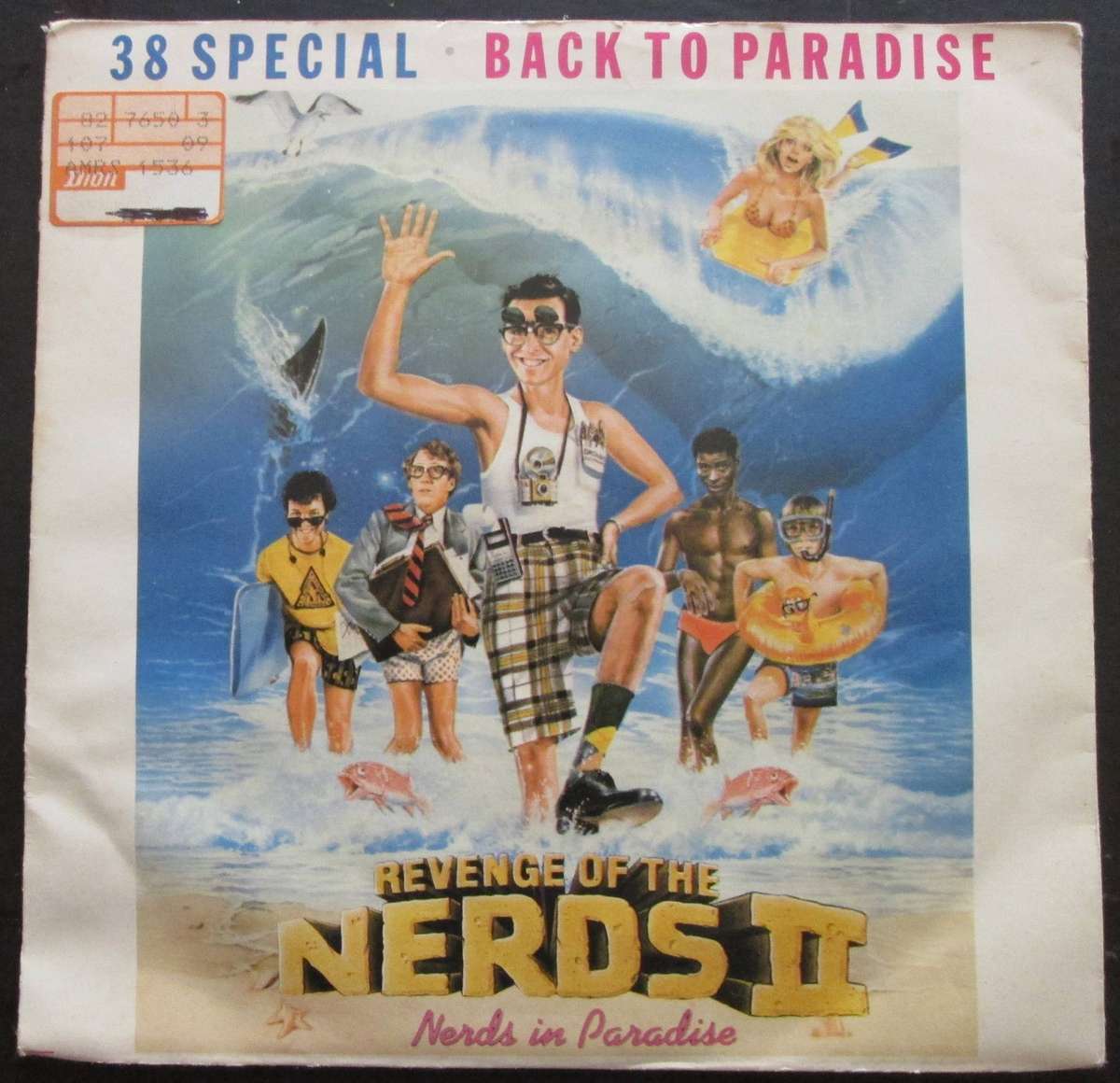 38 SPECIAL - BACK TO PARADISE / HOLD ON LOOSELY    (7 SINGLE) (7 SINGLE/VINYL)