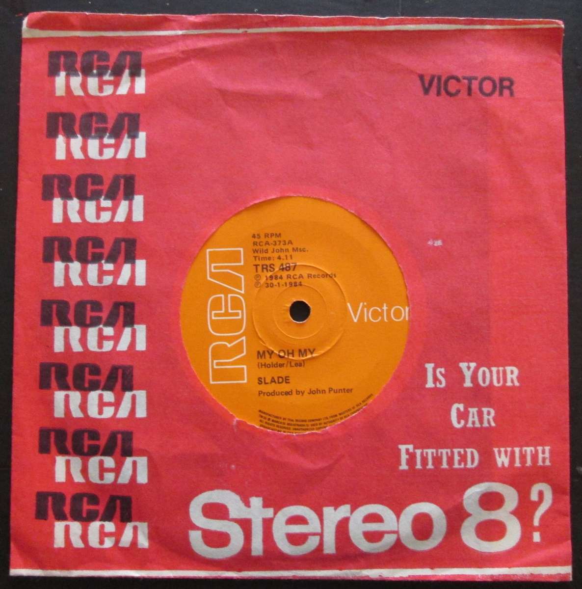 SLADE - MY OH MY / KEEP YOUR HANDS OFF MY POWER SUPPLY    (7 SINGLE/VINYL)
