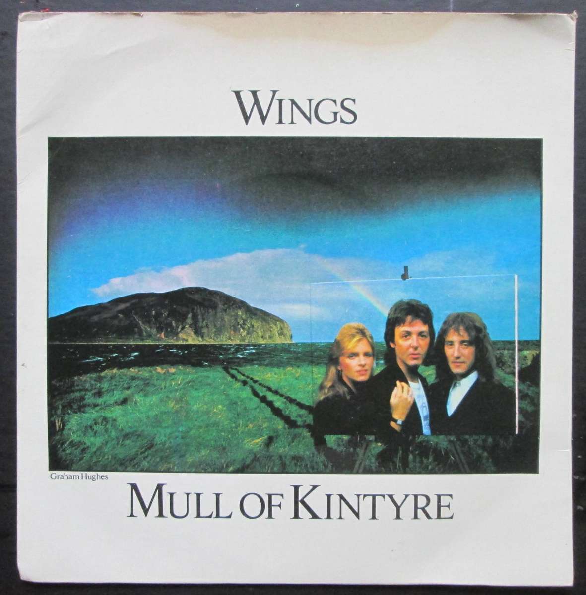 WINGS - MULL OF KINTYRE / GIRLS SCHOOL   (7 SINGLE/VINYL)