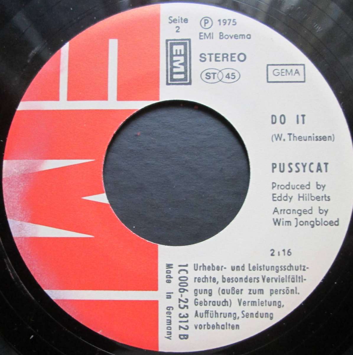 PUSSYCAT - MISSISSIPI / DO IT  (7 SINGLE/VINYL)