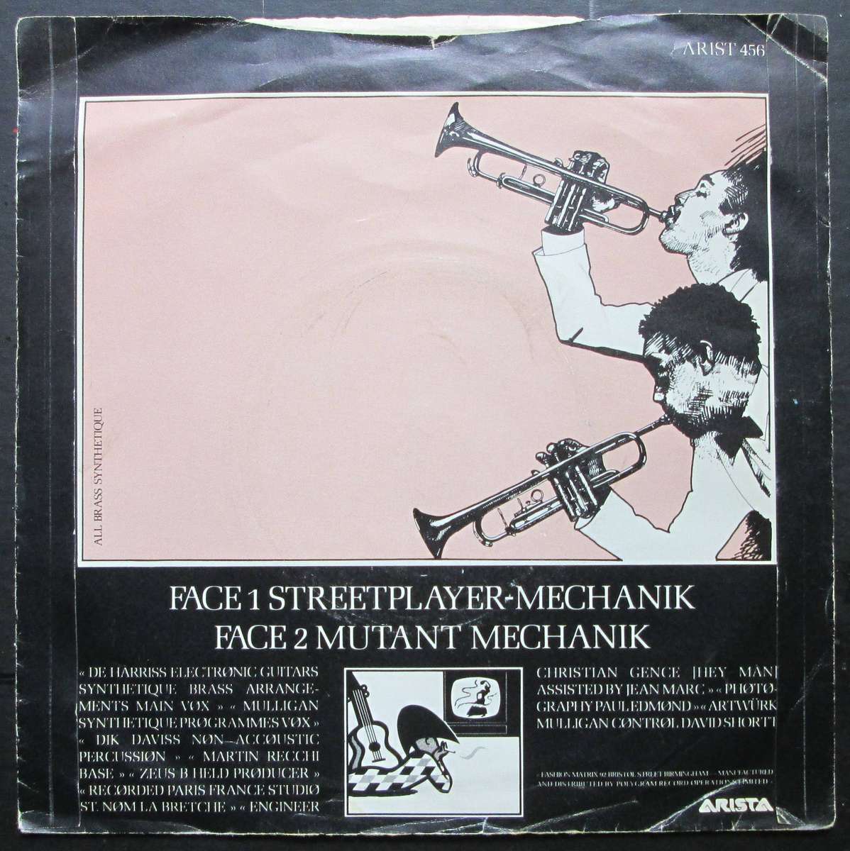 FASHION  -  STREETPLAYER / MUTANT MECHANIK  (7 SINGLE/VINYL)
