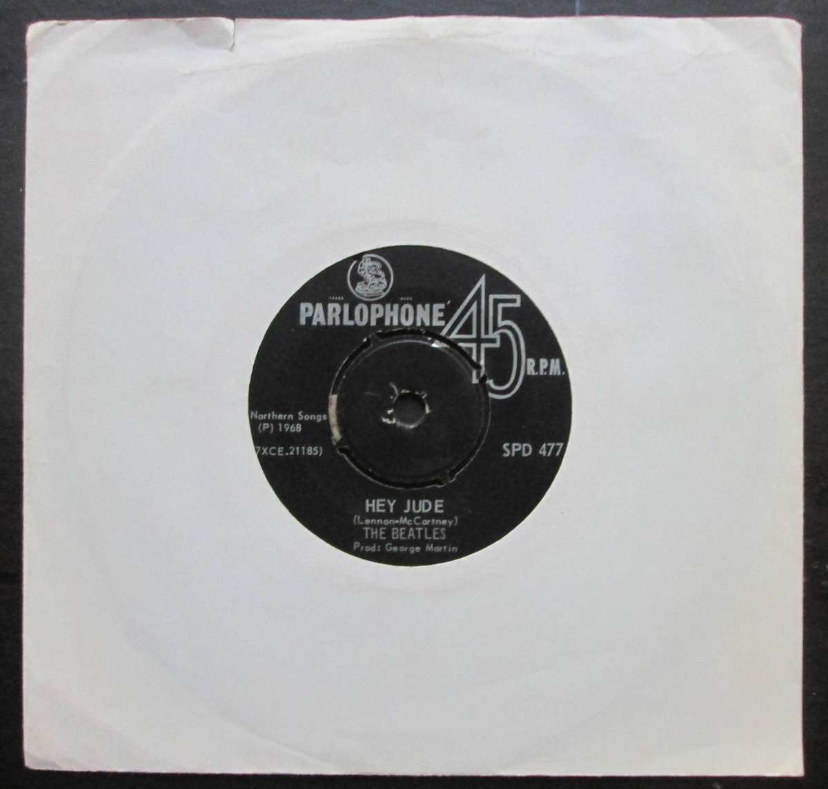 THE BEATLES - HEY JUDE / REVOLUTION  (7 SINGLE/VINYL)