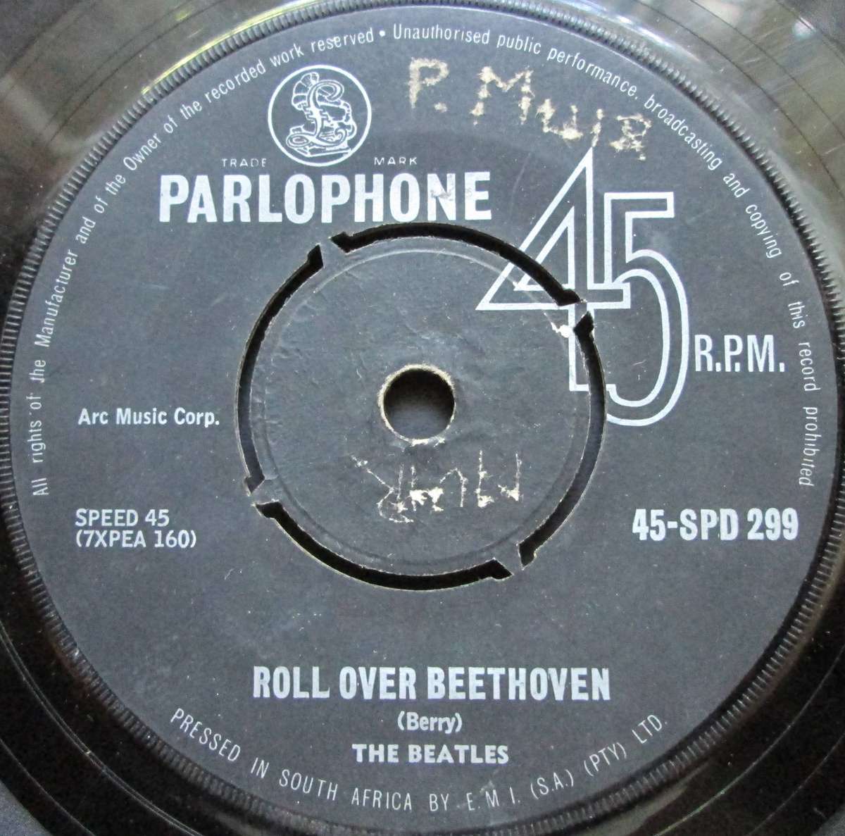 THE BEATLES - JUST SEVENTEEN / ROLL OVER BEETHOVEN (7 SINGLE/VINYL)