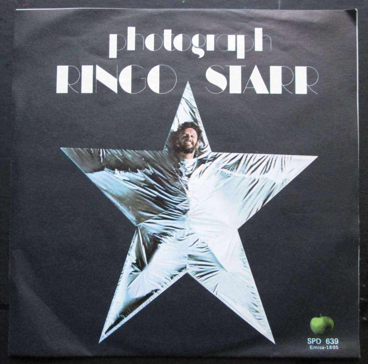 RINGO STARR - PHOTOGRAPH / DOWN AND OUT  (7 SINGLE/VINYL)