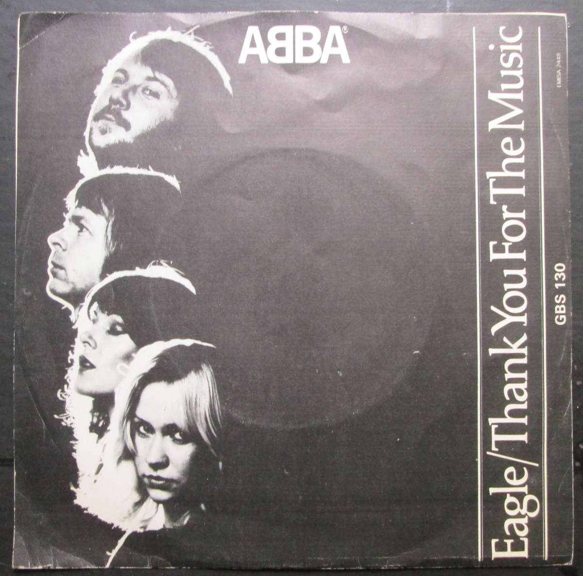 ABBA - THANK YOU FOR THE MUSIC / EAGLE (7 SINGLE/VINYL)