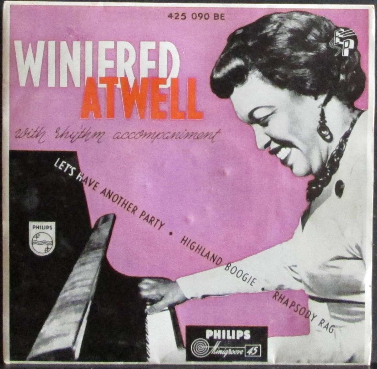 WINIFRED ATWELL - LETS HAVE ANOTHER PARTY / HIGHLAND BOOGIE / RHAPSODY RAG (7 INCH SINGLE/VINYL)