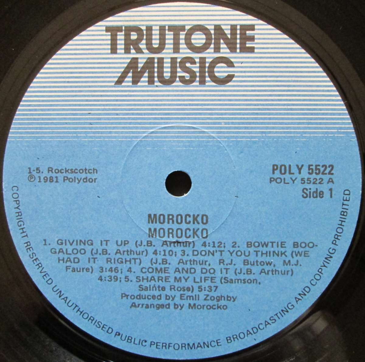 MOROCKO - MOROCKO (LP/VINYL)