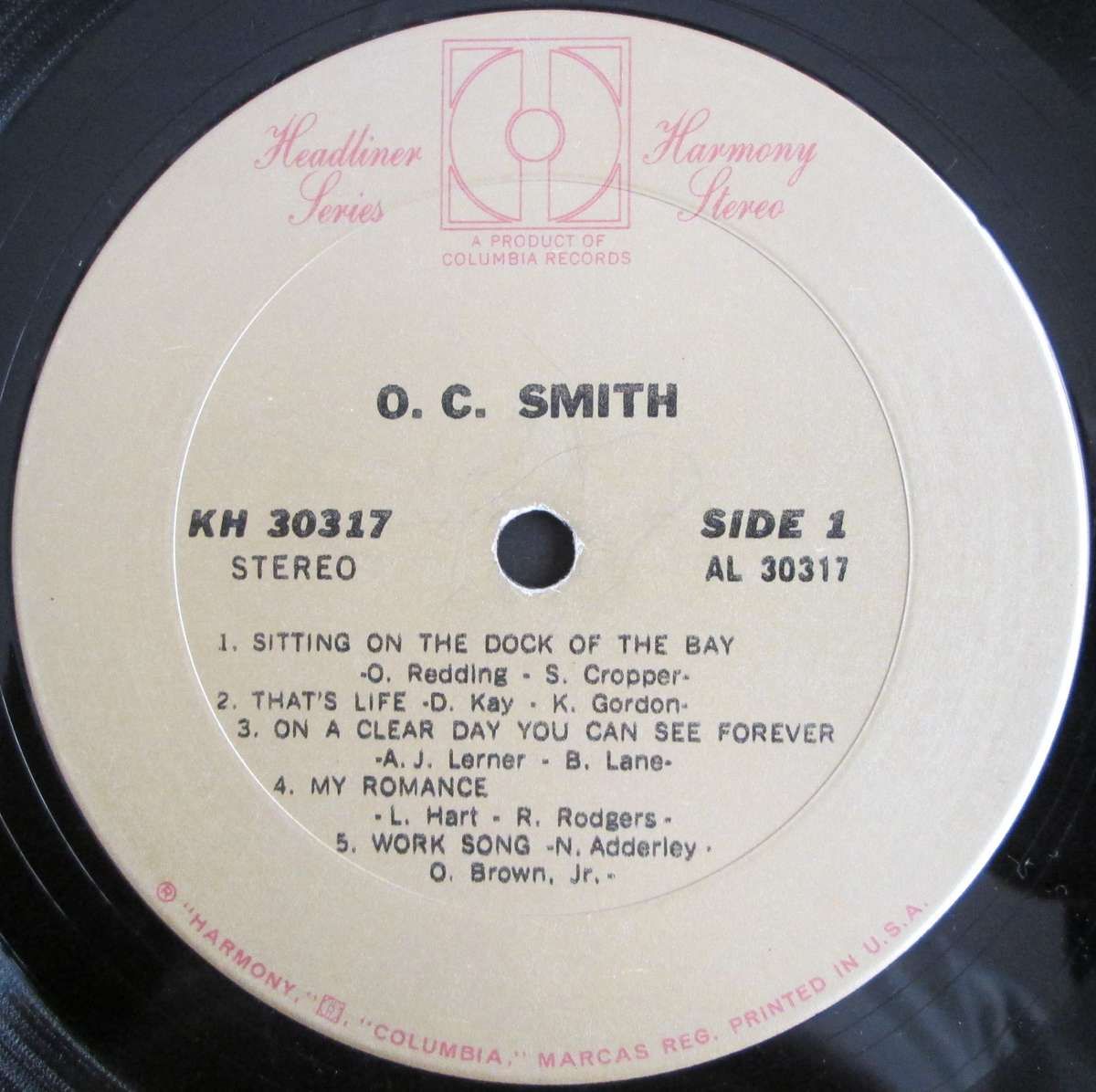 O.C. SMITH - O.C. SMITH (LP/VINYL)
