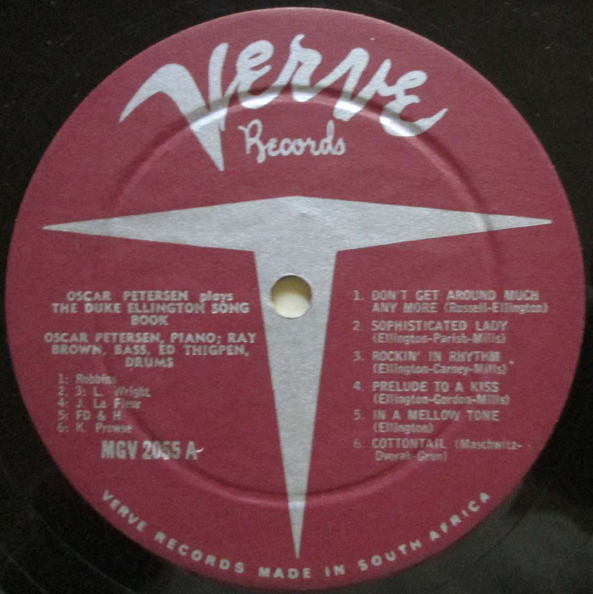 OSCAR PETERSON - OSCAR PETERSON PLAYS THE DUKE ELLINGTON SONG BOOK (LP/VINYL)