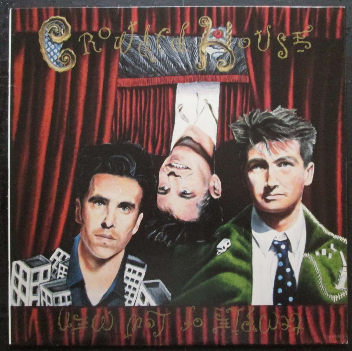 CROWDED HOUSE - TEMPLE OF LOW MEN  (LP/VINYL)