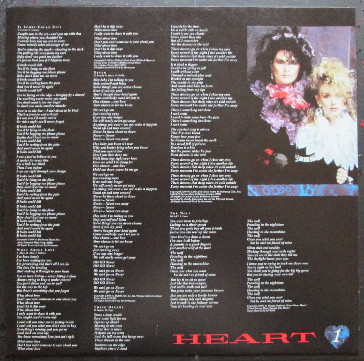 HEART - HEART  (LP/VINYL)
