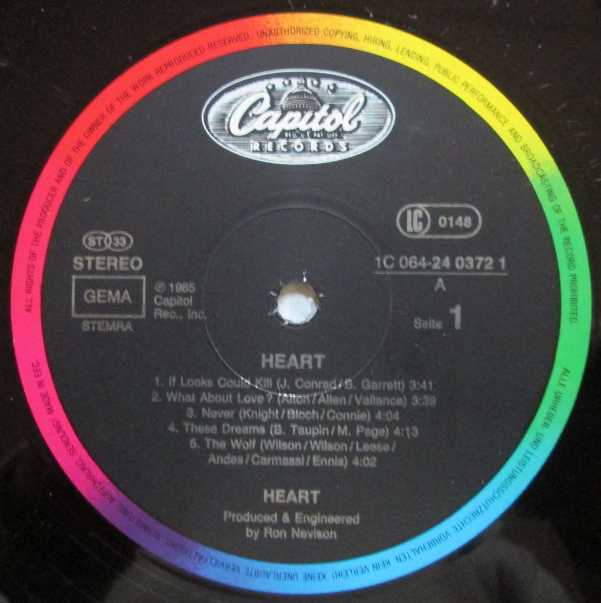 HEART - HEART  (LP/VINYL)