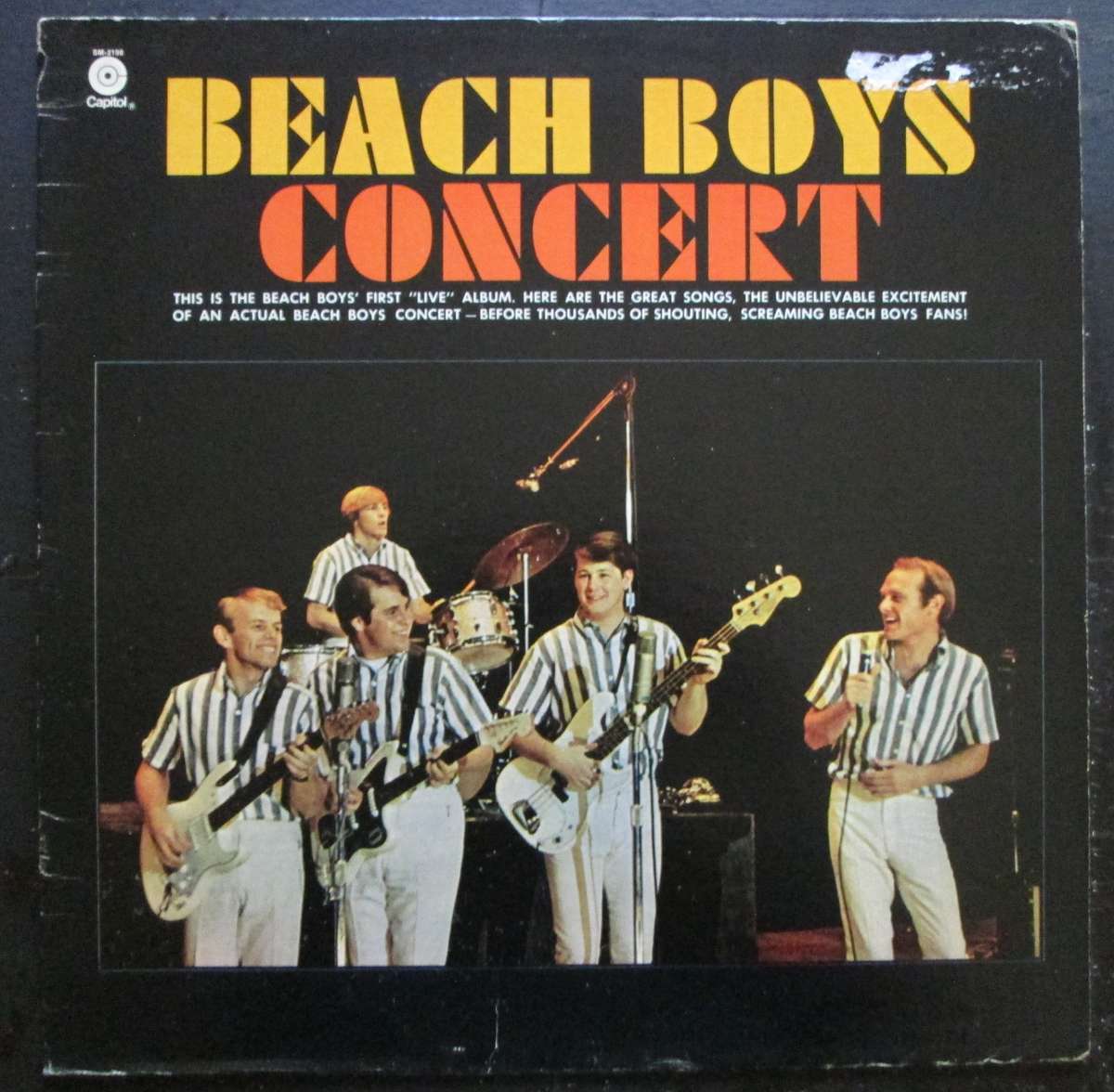 BEACH BOYS - BEACH BOYS CONCERT   (LP/VINYL)