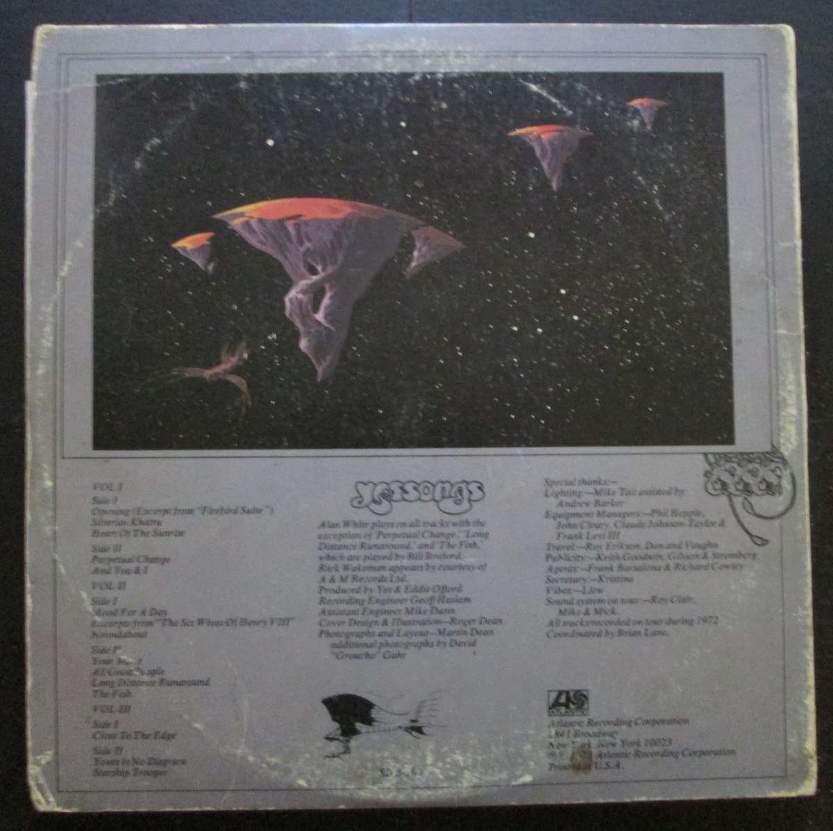 YES - YESSONGS (3xLP)  (LP/VINYL)