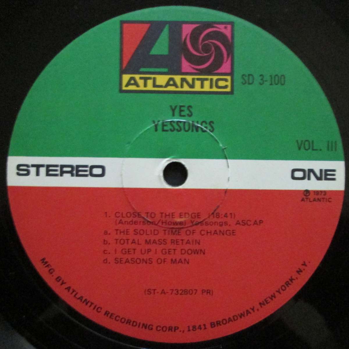 YES - YESSONGS (3xLP)  (LP/VINYL)