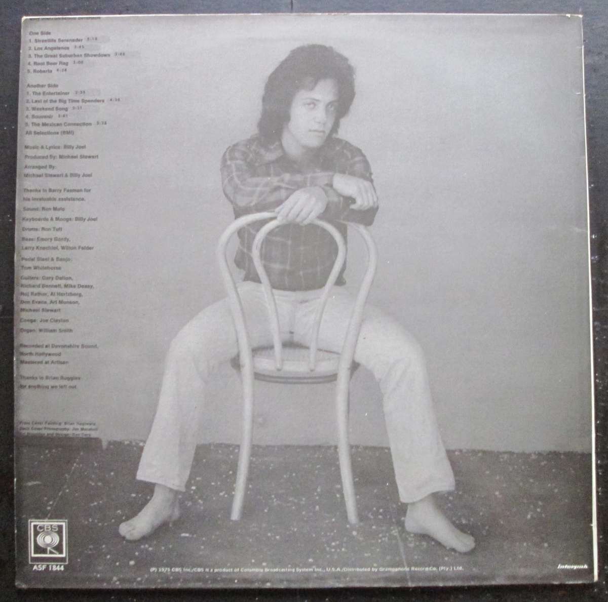 BILLY JOEL - STREETLIFE SERENADE   (LP/VINYL)