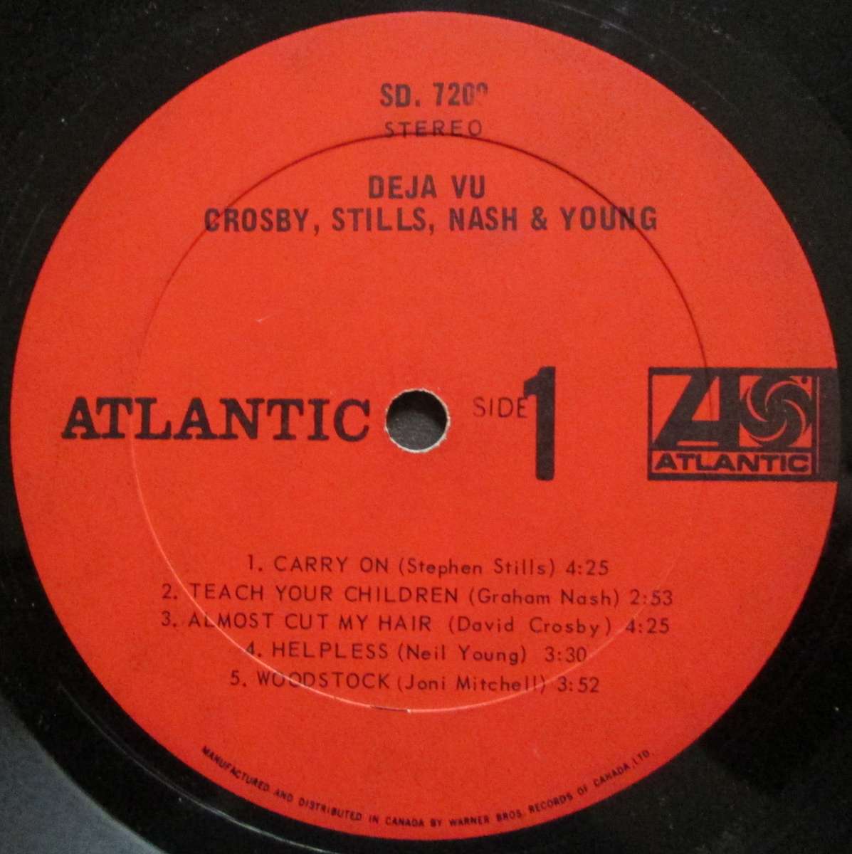 CROSBY, STILLS, NASH & YOUNG - DÉJÀ VU   (LP/VINYL)