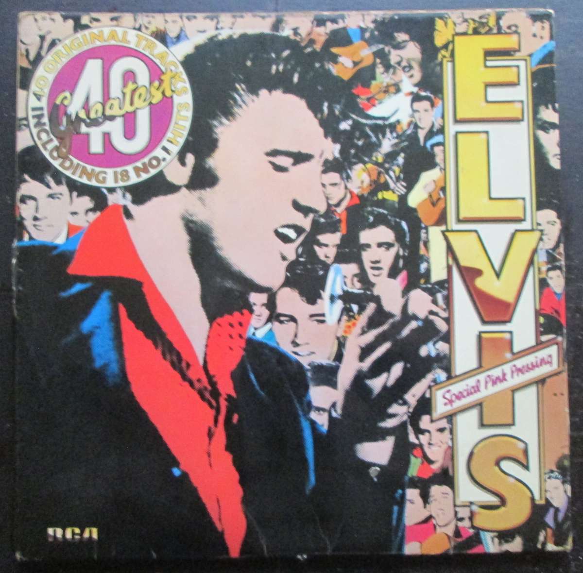 ELVIS PRESLEY - ELVIS - 40 GREATEST (SPECIAL PINK PRESSING)  (2xLP/VINYL)
