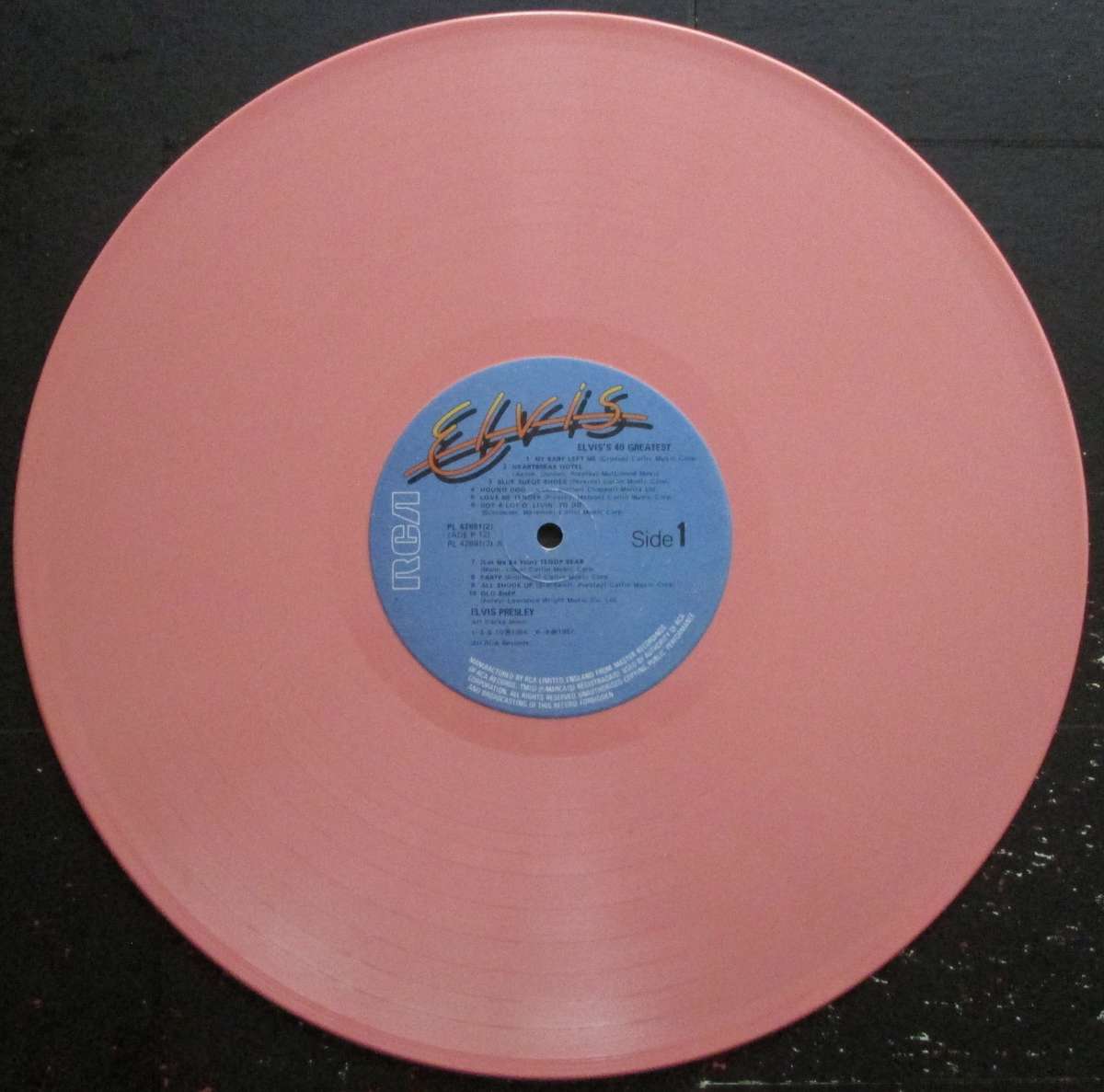 ELVIS PRESLEY - ELVIS - 40 GREATEST (SPECIAL PINK PRESSING)  (2xLP/VINYL)