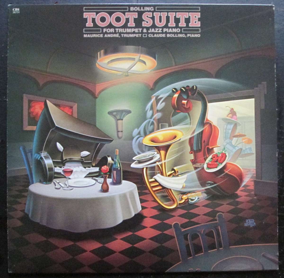 CLAUDE BOLLING - TOOT SUITE FOR TRUMPET AND JAZZ PIANO   (LP/VINYL)