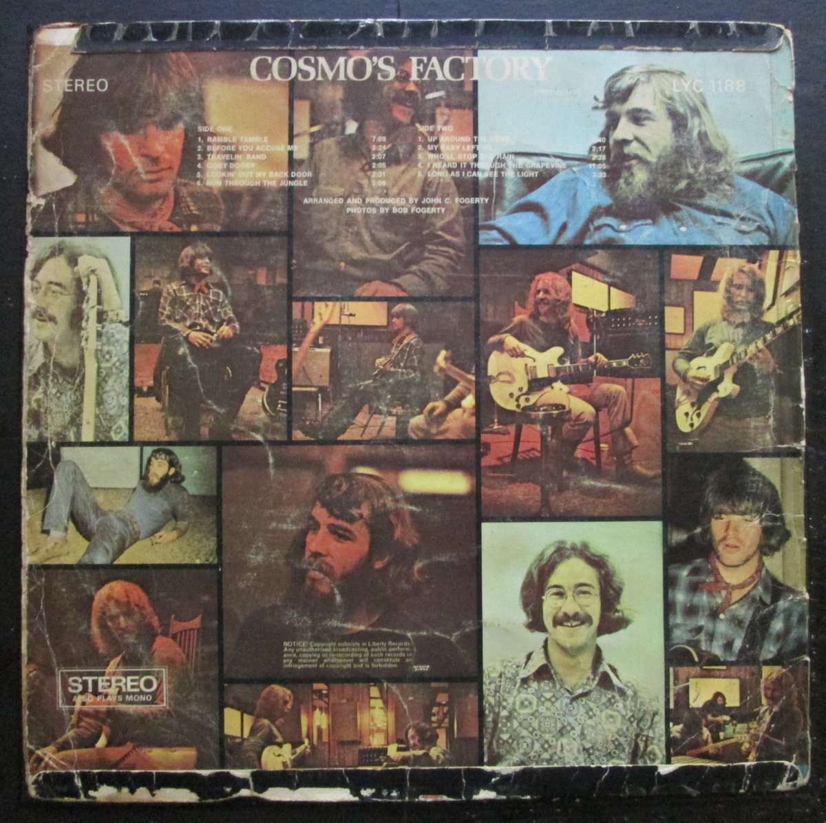 CREEDENCE CLEARWATER REVIVAL - COSMOS FACTORY    (LP/VINYL)
