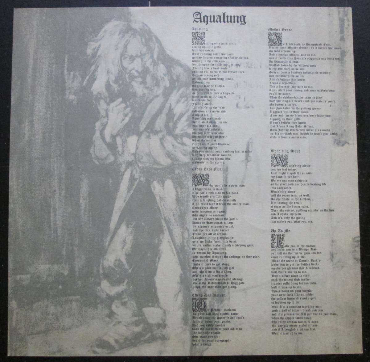 JETHRO TULL - AQUALUNG   (LP/VINYL)